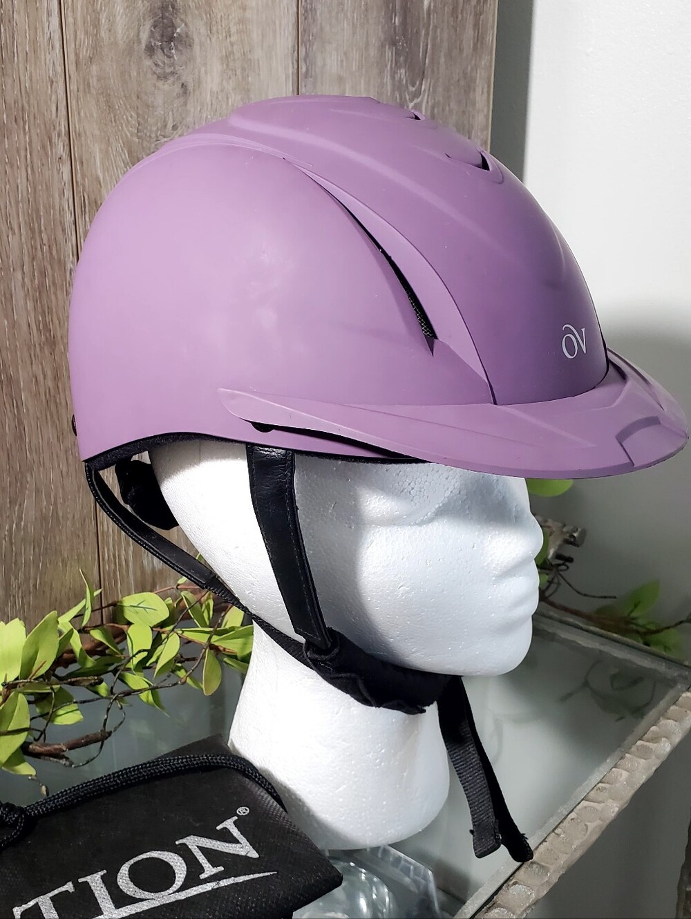 Ovation Purple Lavender Childrens Riding Deluxe Schooler Helmet Size XS/S 48-52"